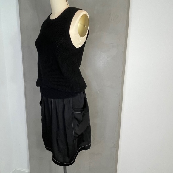 All Saints 2 in 1 black dress - Picture 2 of 5